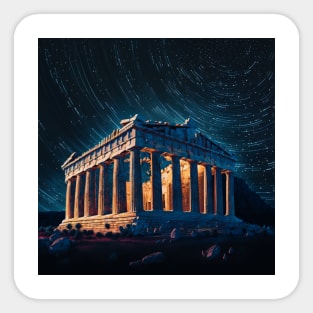 Ancient greek temple Sticker